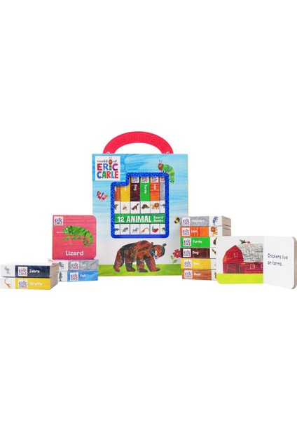 World Of Eric Carle: My First Library 12 Board Book Set