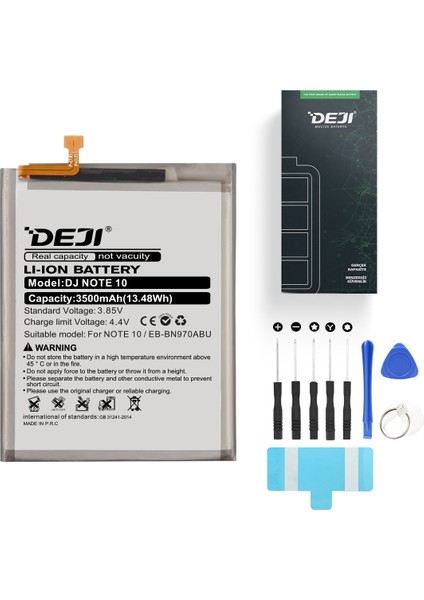 Samsung Galaxy Note 10 Uyumlu Mucize Batarya Eb-bn970abu