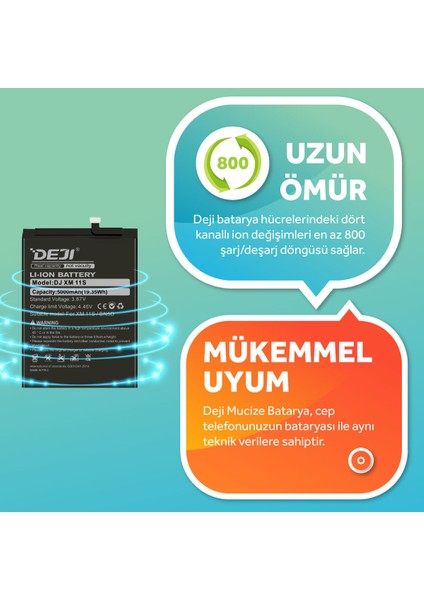 Xiaomi Redmi Note 11 - Redmi Note 11S - POCO M4 Pro 4G Mucize Batarya Deji BN5D