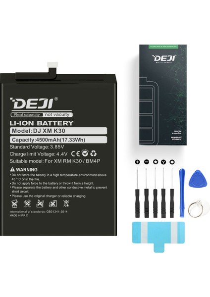 Xiaomi Redmi K30 / Poco X2 Batarya Mucize Batarya Bm4p