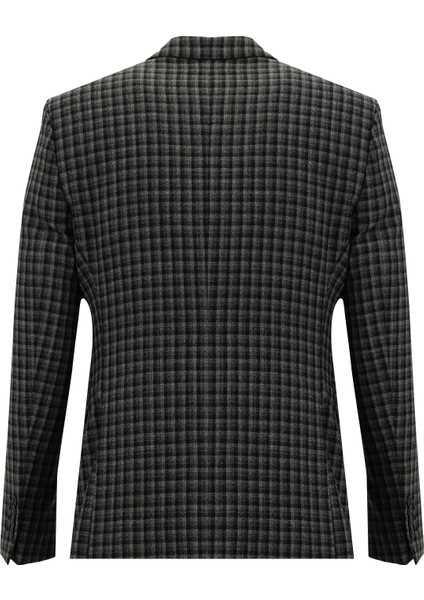 Slim Fit Kombinli Yelekli Yün Takım Elbise modelleri