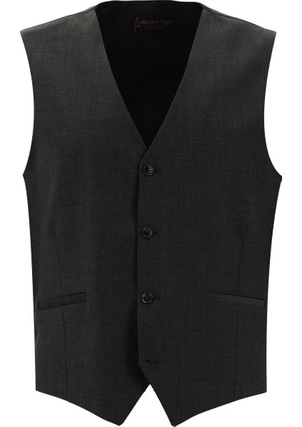 Slim Fit Kombinli Yelekli Yün Takım Elbise fırsatları