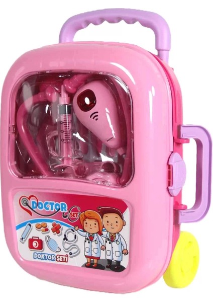 Zey Toys Valizli Aksesuarlı Doktor Seti