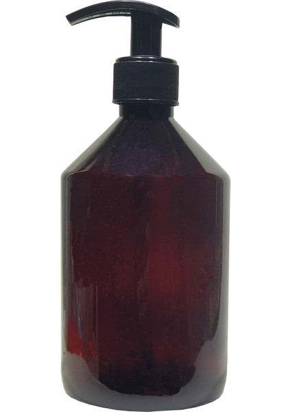 50 Adet 500 ml Boş Sıvı Sabun, Dezenfektan Şişesi Amber Renk