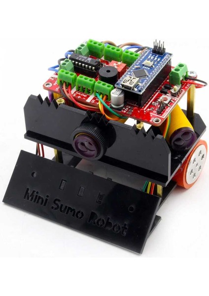 Frog Mini Sumo Robot Kiti (Montajlı)