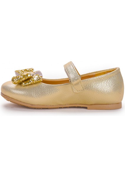 Cırtlı Fiyonklu Kız Çocuk Babet Ayakkabı Ege 200 Vakko indirimleri