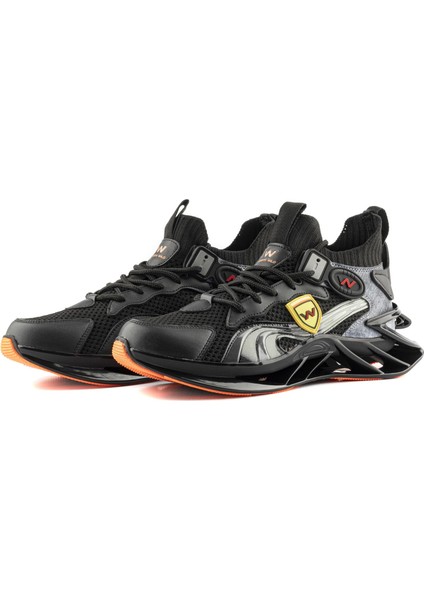Greed Erkek Sneakers - Siyah Gri