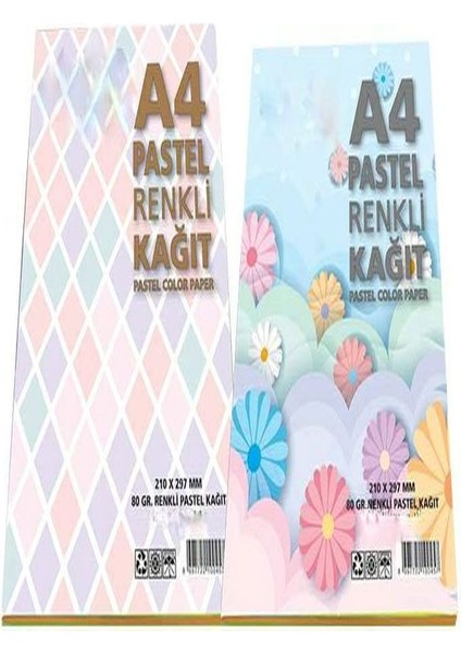Renkli Fotokopi Kağıdı 100'lü