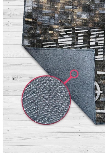 Koyu Renkli Halı Modern Kareli Özel Tasarım Ofis Halısı Dijital Geometrik Home Office Halı modelleri