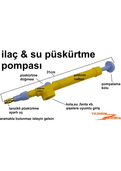 Sıvı Püskürtme Pompası Başlık Ilaç Pompası Yıkama Pompası Manuel fiyatları