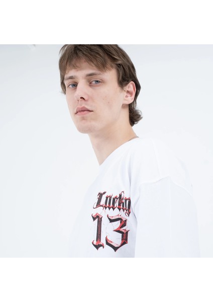 Rope Oversize Baskılı Tshirt 23041 fırsatları