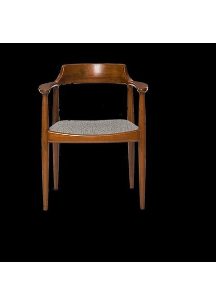 Sandalye ST 142200 Zus586-138 TAM EĞİKKOLÇAK Kayın RETRO Parlak Ceviz keten kumaş modelleri