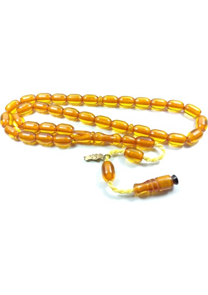 Iskeçe Tesbih Ebu Zeyn Usta Işi Imzalı Mühürlü Necef Model NO:2302