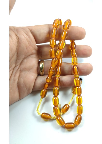 Iskeçe Tesbih Ebu Zeyn Usta Işi Imzalı Mühürlü Necef Model NO:2302 fırsatları