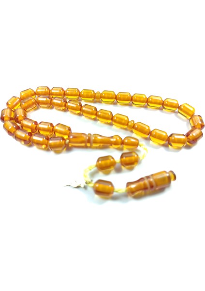 Iskeçe Tesbih Ebu Zeyn Usta Işi Imzalı Mühürlü Necef Model NO:2301