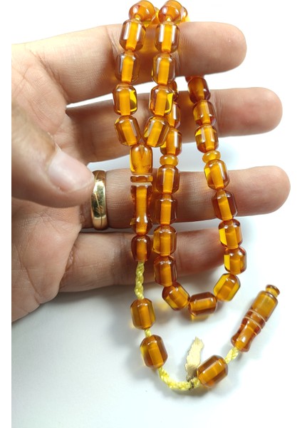 Iskeçe Tesbih Ebu Zeyn Usta Işi Imzalı Mühürlü Necef Model NO:2301 indirimleri