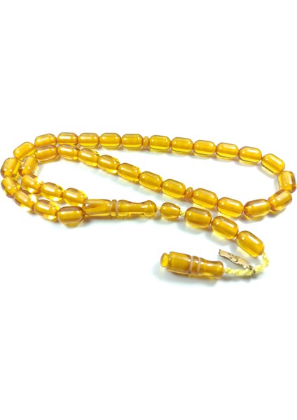 Iskeçe Tesbih Ebu Zeyn Usta Işi Imzalı Mühürlü Necef Model NO:2299