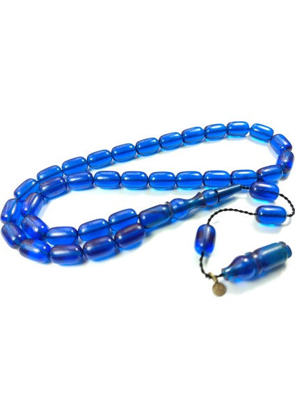 Iskeçe Tesbih Erkan Çubukçu Usta Işi Imzalı Mühürlü Rengin Zirvesi Ateş-I Kehribar Model 2295 fiyatları