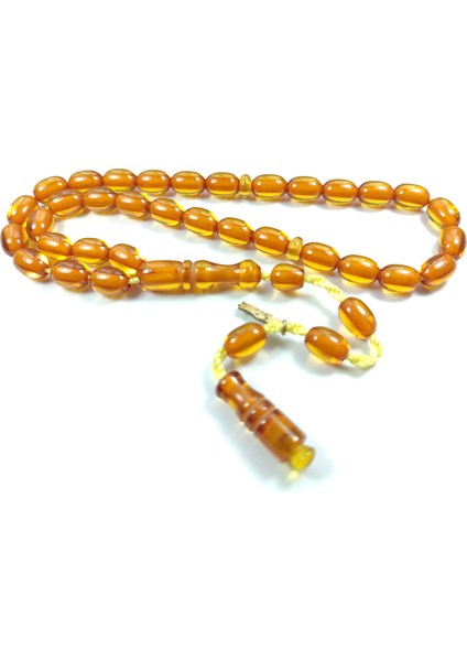 Iskeçe Tesbih Ebu Zeyn Usta Işi Imzalı Mühürlü Necef Model NO:2300