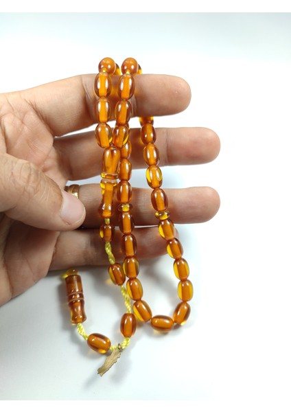 Iskeçe Tesbih Ebu Zeyn Usta Işi Imzalı Mühürlü Necef Model NO:2300 indirimleri