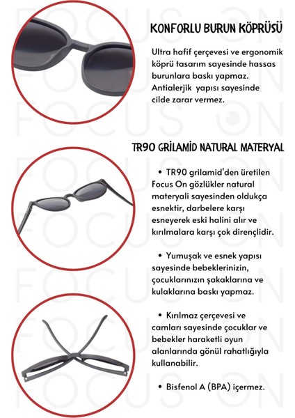 2-5 Yaş Mavi Polarize Çocuk Güneş Gözlüğü