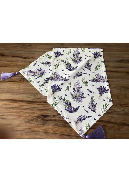 Trend Yuvam Lavanta Desenli Runner