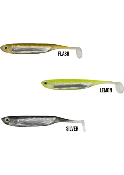 Real Fish 8 cm 5 Adet Silikon Yem