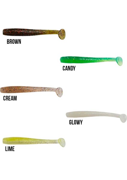 Baby Rock Fish 6 cm 10 Adet Lrf Silikon Yem