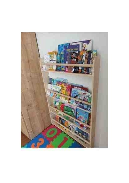 Ahşap Eğitici Montessori Çocuk Kitaplık modelleri