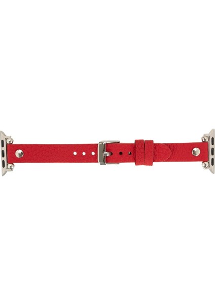 Apple Watch Uyumlu Deri Kordon Ferro 38-40-41MM St Erc2