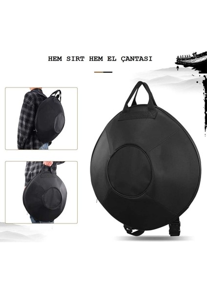 Hang Drum Handpan Space Drum Gold Steel Drum 9 Tonlu 22 Inç fiyatları