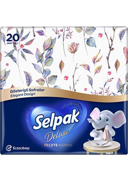 Deluxe Peçete 20'li 10 Paket