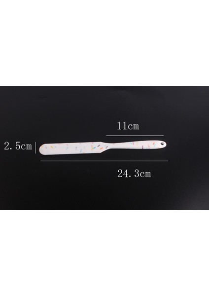 6 Adet Gıda Sınıfı Silikon Yapışmaz Tereyağı Pişirme Spatula Set Çerez Pasta Kazıyıcı Fırça Kek Pişirme Karıştırma Aracı | Pişirme ve Amp;pasta Spatulaları (Yurt Dışından)