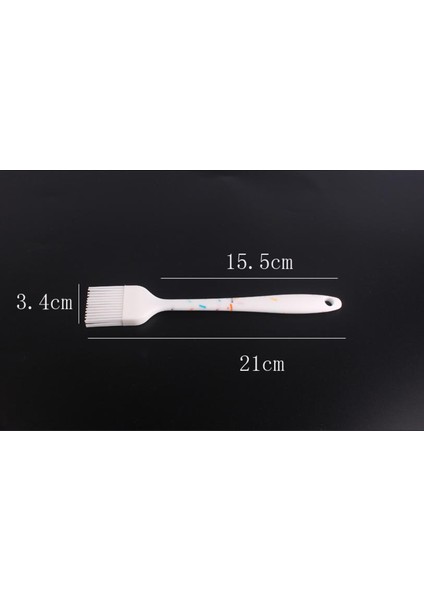 6 Adet Gıda Sınıfı Silikon Yapışmaz Tereyağı Pişirme Spatula Set Çerez Pasta Kazıyıcı Fırça Kek Pişirme Karıştırma Aracı | Pişirme ve Amp;pasta Spatulaları (Yurt Dışından)