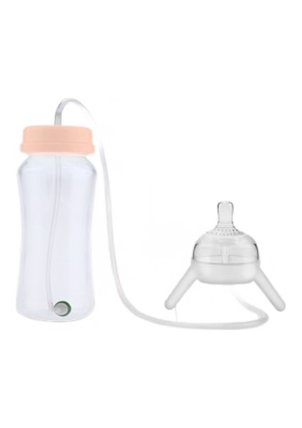 300ML Bebek Biberon Çocuk Kupası Pp Sippy Çocuk Eğitim Sevimli Içme Suyu Saman Eller Serbest Şişe Yenidoğan | Şişeler (Yurt Dışından)