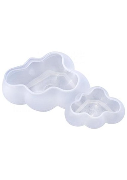 3D Bulut Silikon Kek Fondan Pişirme Kalıp Sabunu C-Lay Mum Mum Kalıbı (Yurt Dışından)