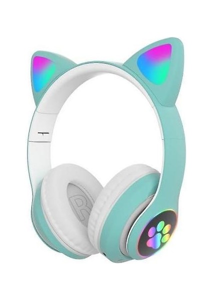 Kablosuz Sevimli Kedi Kulak Kulaklıkları Bluetooth Kulaklık LED Kulaklık Kulaklık Kulaklık Kulaklığı? (Yurt Dışından)
