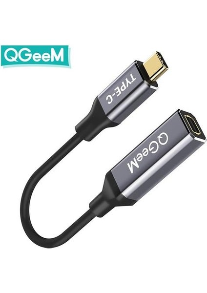 Siyah USB Tipi C 3.1 Mini Displayport Kablosu Dp 4 K 60Hz Hdtv Dönüştürücü Adaptörü Macbook Huawei Mate 10 Kablo Için (Yurt Dışından)