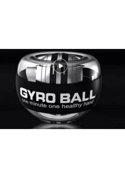 Kuvveti Güç Bilek Topu Jiroskop Iplik Bilek Rotor Spor Salonu El Kavrama Egzersizi Gyro Fitness Ball Kas Gevşeme 30LBS | Güç Bilekleri (Siyah) (Yurt Dışından)
