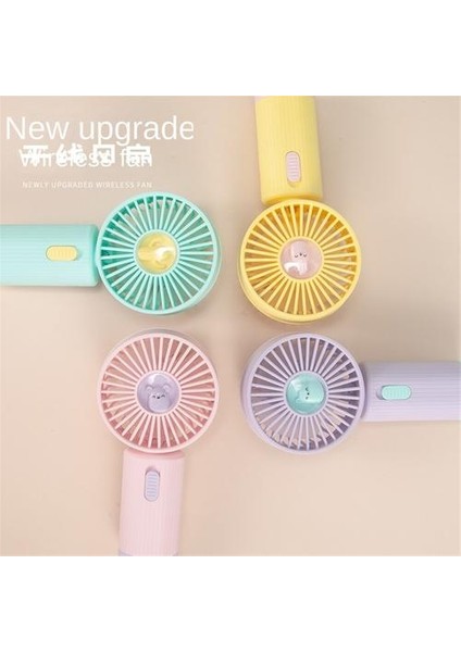 500 Ma Plastik El Fan, Yüksek Rüzgar Şarj Edilebilir, Öğrenci Yurtta Taşınabilir Basit Küçük Fan Için Uygun (Yurt Dışından) indirimleri