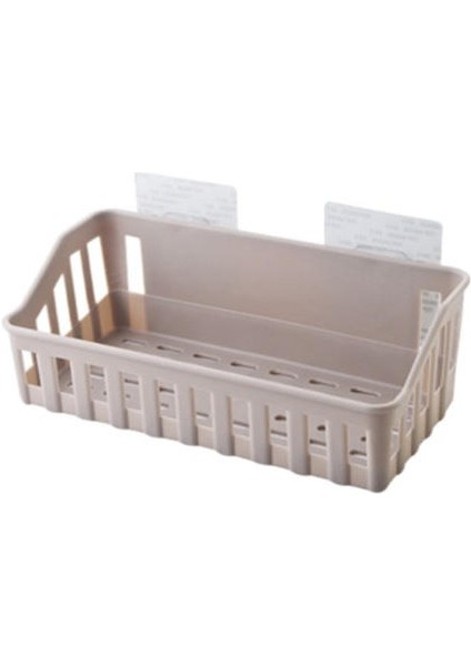 Banyo Için Delme ve Tracess Raf Yok, Banyo Için Plastik Duvar Asılı Raf, Mutfak Depolama Sepeti Için Çok Fonksiyonlu Raf (Yurt Dışından)