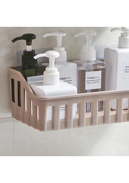 Banyo Için Delme ve Tracess Raf Yok, Banyo Için Plastik Duvar Asılı Raf, Mutfak Depolama Sepeti Için Çok Fonksiyonlu Raf (Yurt Dışından)