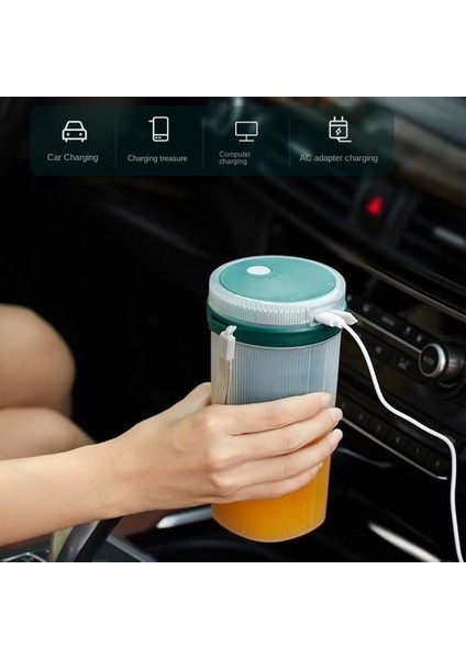 Hanehalkı Juice Fincan, Mini USB Elektrik Meyve Sağı, Kablosuz Taşınabilir Meyve Kupası, Öğrenci Küçük Shaker Cup (Yurt Dışından)