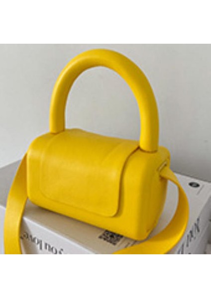 Koreli Versiyon Elde Taşınan Yastık Çantası, Basit ve Sıradan Jöle Çantası, Tek Omuzlu Messenger Çantası (Yurt Dışından)