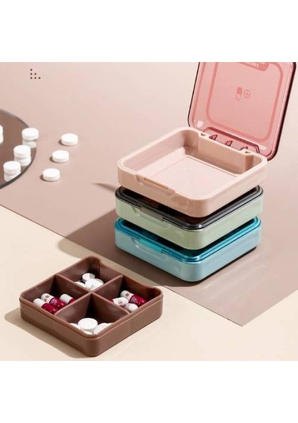 3pcs Iş, Paketleme Kutusu, Ayrı Hap Kutusu, Hap Kutusu, Ev Için Küçük Hap Kutusu Için Taşınabilir Hap Kutusu (Yurt Dışından)