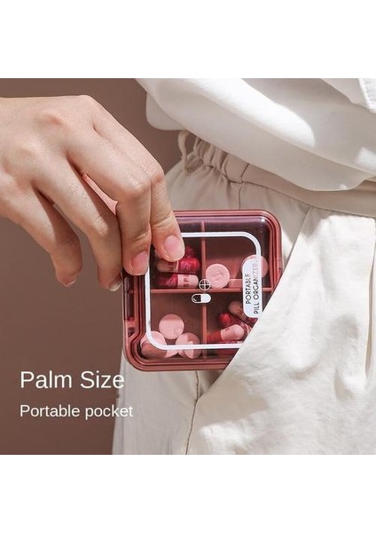 3pcs Iş, Paketleme Kutusu, Ayrı Hap Kutusu, Hap Kutusu, Ev Için Küçük Hap Kutusu Için Taşınabilir Hap Kutusu (Yurt Dışından)