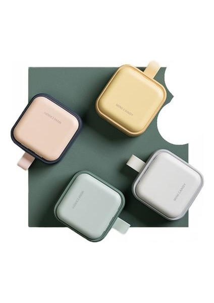 4pcs Taşınabilir Alt Paketleme Mühürlü Mini Küçük Hap Kutusu, Bir Haftalık Hap Kutusu Çoklu Şebeke Geçirmez Taşınabilir Hap Alt Doldurma Kutusu (Yurt Dışından)