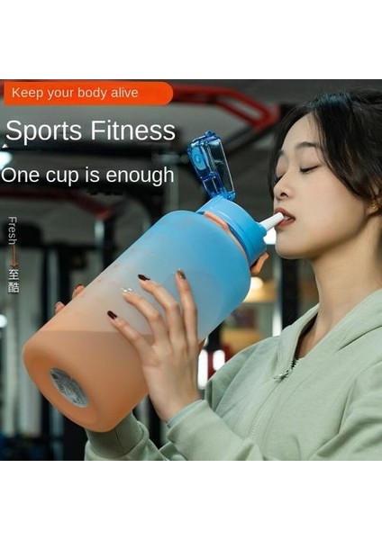 Renk Değiştirme Ovma Su Şişesi, Açık Fitness Su Şişesi, Samanlı Spor Kupası, Büyük Kapasiteli Plastik Kupa (Yurt Dışından) fiyatları