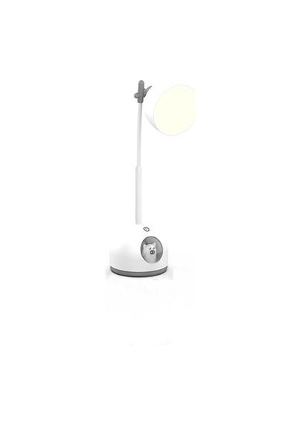 LED Göz Koruma Masa Lambası, Aydınlatma Çocuk Basit Masa Lambası, Öğrenci Öğrenimi Yaratıcı Karikatür Masa Lambası, USB Şarj Gece Işığı (Yurt Dışından)