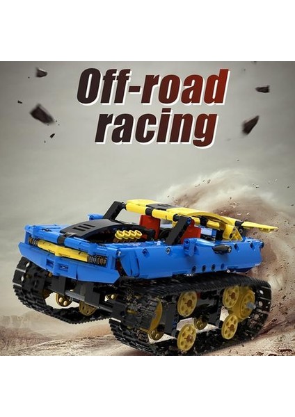 City Off Road Rc Yarış Araba Elektrik Yapı Taşları Yaratıcı Yüksek Teknoloji Uygulaması Uzaktan Kumanda Tankı Askeri Tuğla Oyuncaklar Çocuklar Için | Bloklar (Yurt Dışından)